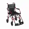 Golfi Alüminyum Tekerlekli Sandalye | Katlanabilir Yapı ve Refakatçi Fren Sistemi G505