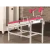 Jinekolojik Muayene Masası | Manuel Sırt ve Trendelenburg Ayarlı, Vinleks Yatak Platformlu TM-A1013