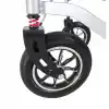 Poylin P200E Katlanabilir Akülü Tekerlekli Sandalye | Çelik Gövde, 120 kg Taşıma Kapasiteli, Elektromanyetik Frenli