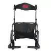 Poylin Pedallı (Ayaklı) Rolatör | Tekerlekli Sandalyeye Dönüşebilen Yapı, Çift Yönlü Oturma Alanı, Baston Tutuculu P777P