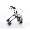 Loco Alüminyum Rollatör | Katlanabilir, Frenli ve Oturaklı Yapısıyla Yaşlı ve Engelliler İçin Güvenli Mobilite Yardımcısı PR-882