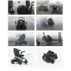 Robooter Akülü Tekerlekli Sandalye | Ergonomik Yapı, Katlanabilir Hafif Tasarım ve Güçlü Performans Desteği E40S-10