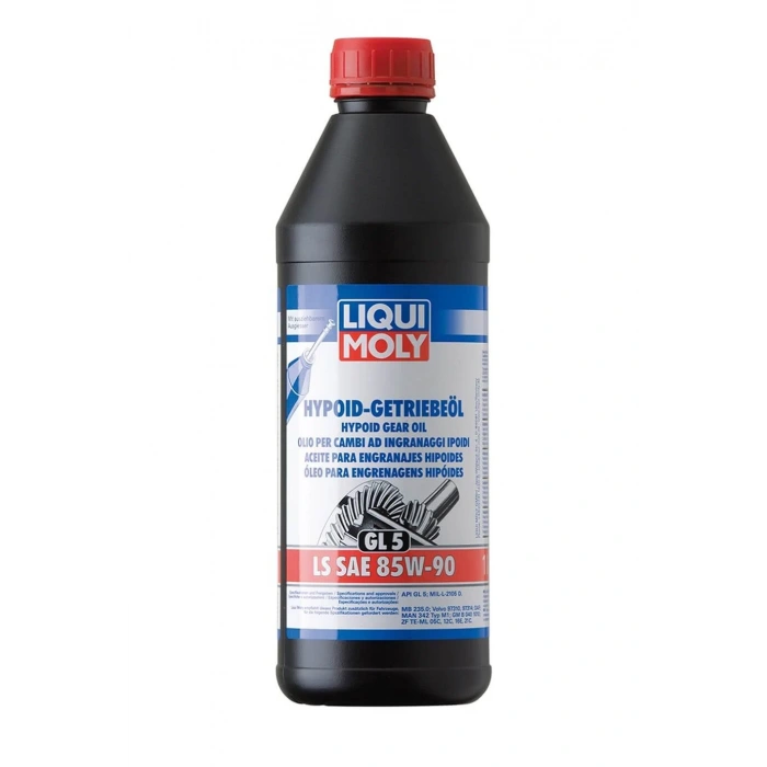 Liqui Moly Hypoid Dişli Yağı SAE 85W-90 LS (1410) | Kilitli Diferansiyellerde Sarsıntısız Güç (1 Lt)