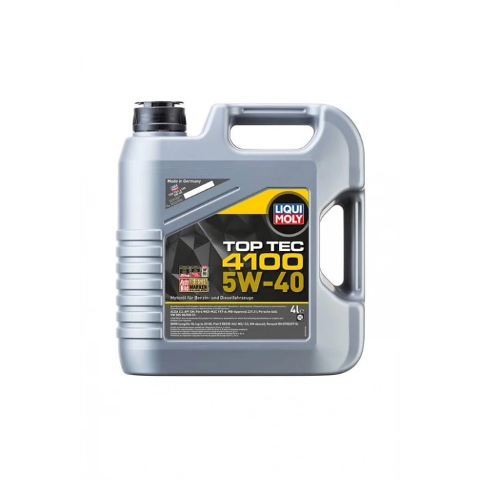 Liqui Moly Top Tec 4100 5W40 (2195) | Yeni Nesil Koruma ve Emisyon Dostu Performans (4 Lt)