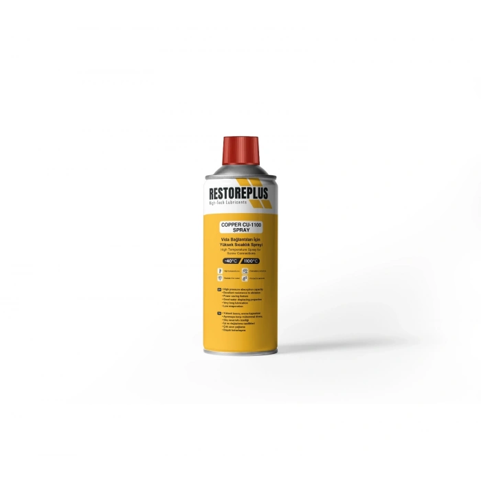 RESTOREPLUS COPPER CU-1100 SPRAY | Vida Bağlantıları İçin Yüksek Sıcaklık Spreyi