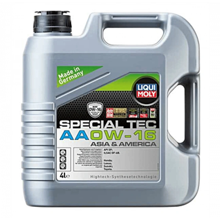 Liqui Moly Special Tec AA 0W16 (21327) | Asya ve Amerika Menşeli Araçlar İçin Yakıt Ekonomisi Uzmanı (4 Lt)