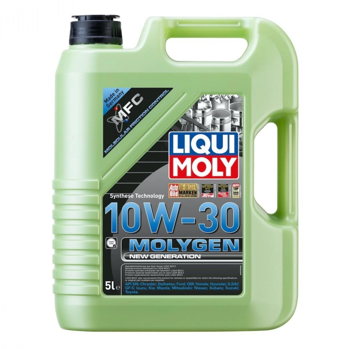 Liqui Moly 10W30 Molygen New Generation (9978) | Motorunuz İçin Üstün Koruma ve Performans (5 Lt)