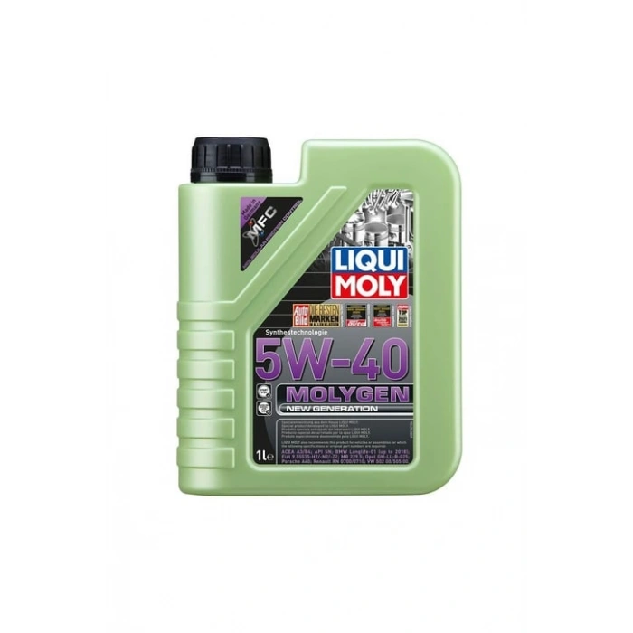 Liqui Moly 5W40 (8576) | Molygen New Generation: Geleceğin Teknolojisiyle Tam Koruma (1 Lt)
