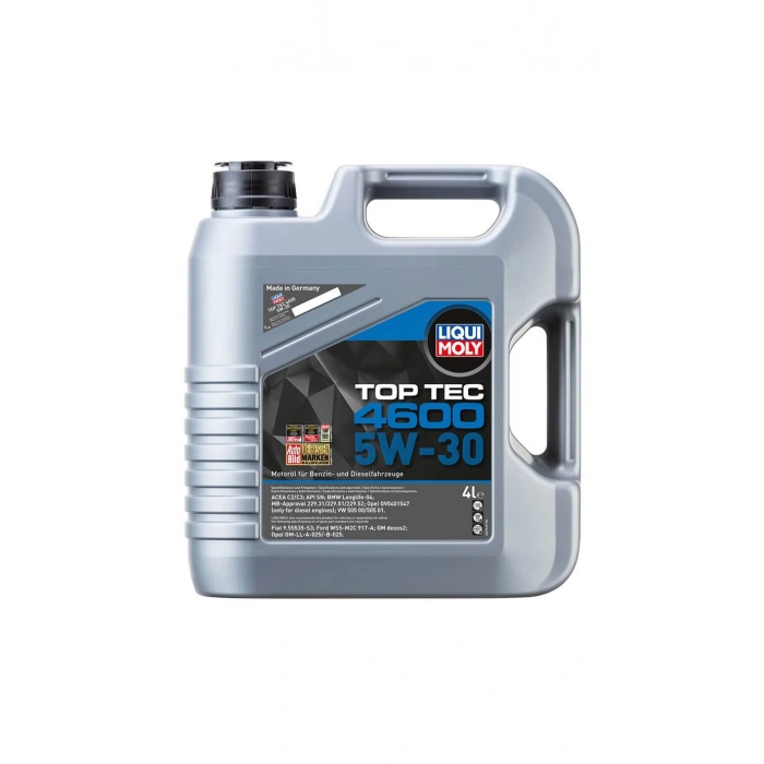 Liqui Moly 5W30 Top Tec 4600 (3763) | Modern Motorlar İçin Tam Sentetik Koruma (4 Lt)