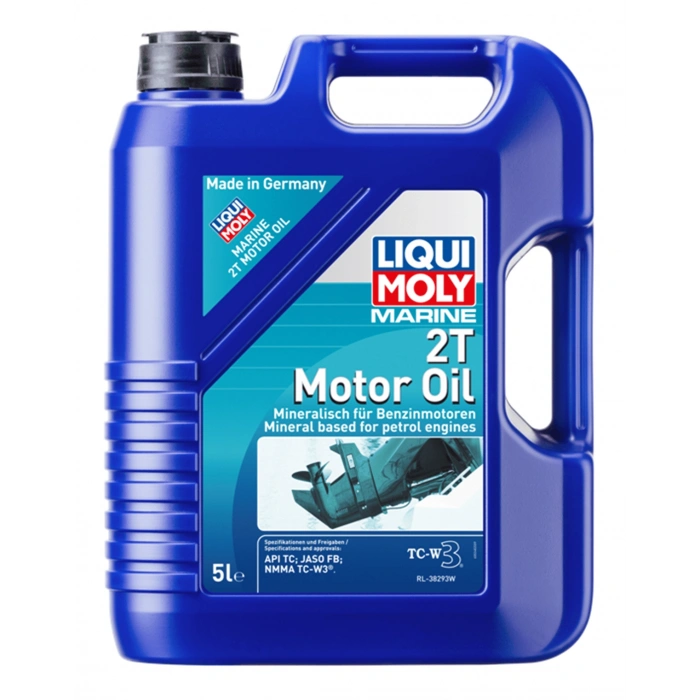 Liqui Moly Marine 2T (25020) | 2 Zamanlı Deniz Motorları İçin Profesyonel Koruma (5 Lt)