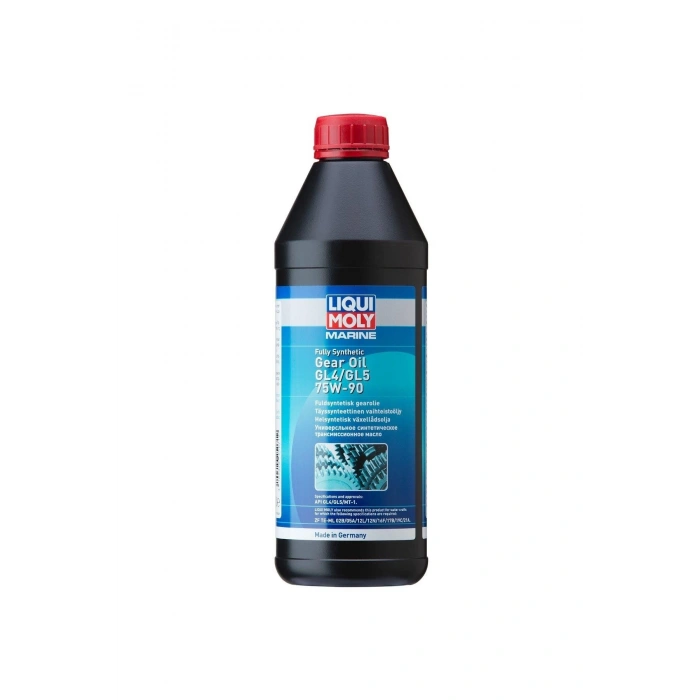 Liqui Moly Marine Tam Sentetik Dişli Yağı 75W-90 (25071) | Şanzımanınız İçin Maksimum Performans Rezervi (1 Lt)