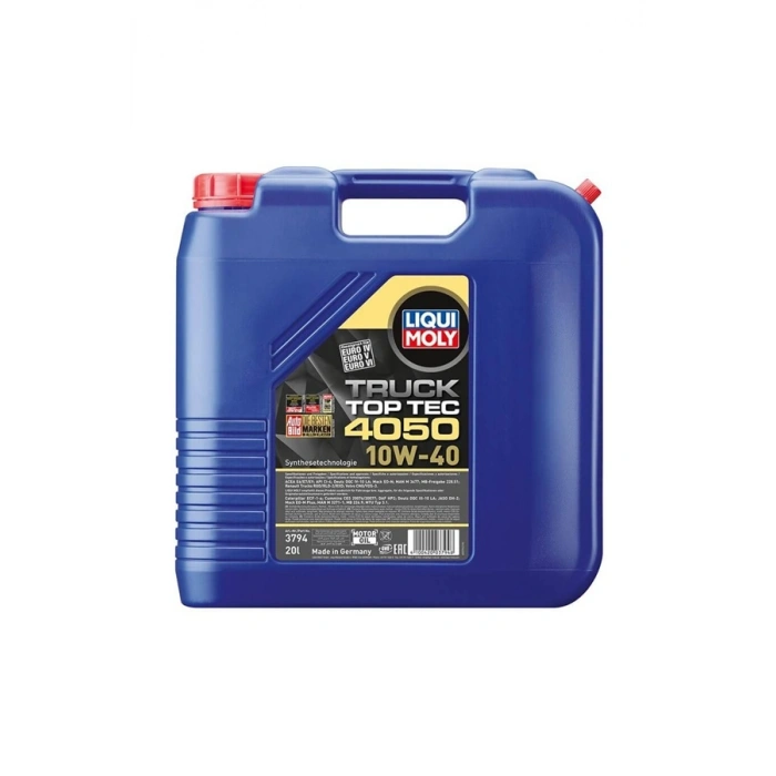 LIQUI MOLY Top Tec Truck 4050 10W-40 (3794) | Ekonomik ve Maksimum Koruma (20 Lt)