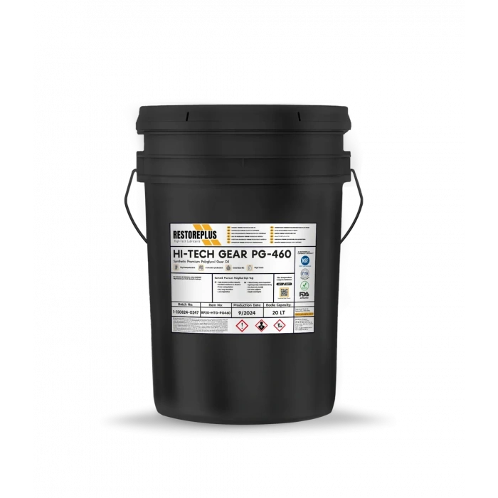 RESTOREPLUS HI-TECH GEAR PG 460 | Sentetik Premium Poliglikol Dişli Yağı (20 Lt)