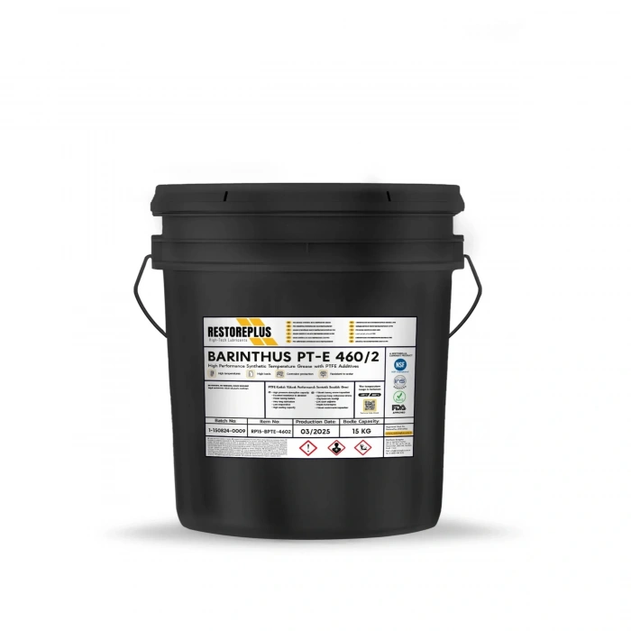 RESTOREPLUS BARINTHUS PT-E 460/2 | PTFE-enhanced High Performance Synthetic Temperature Grease (15 Kg)