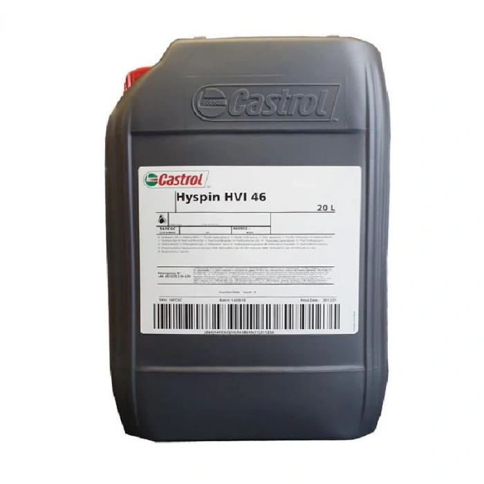 Castrol Hyspin Hvi 46 20 Litre Hidrolik Sistem Yağı