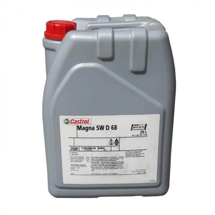 Castrol Magna Sw D 68 20 Litre Kızak Yağı