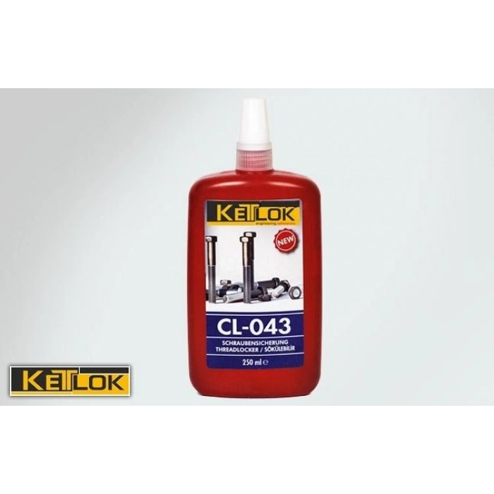 Ketlok Cl-043 Ci̇vata Sabi̇tleyi̇ci̇ 250 Ml Özel & Pratik Aletler Ve