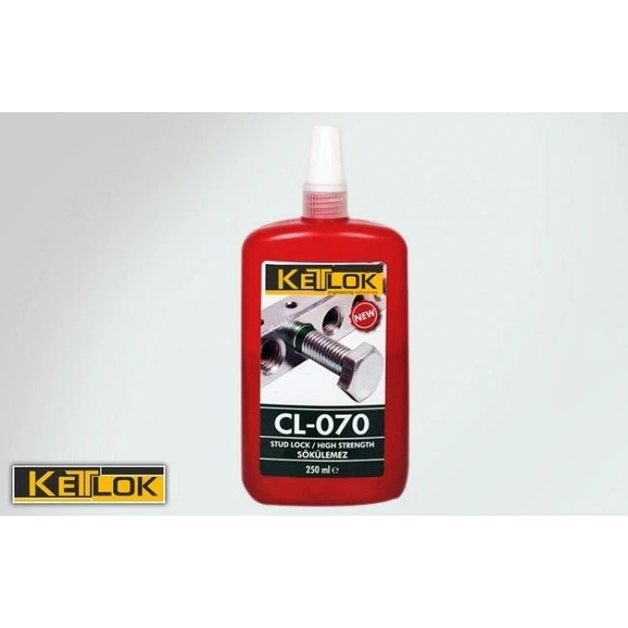 Ketlok Cl-070 Sökülemez Ci̇vata Sabi̇tleyi̇ci̇ 250 Ml Özel & Pratik Aletler Ve