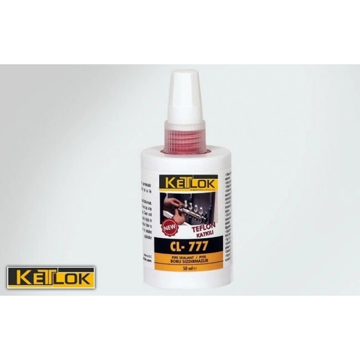 Ketlok Cl-777K Boru & Di̇şli̇ Sizdirmazlik (Teflon Katkili) 50 Ml Sızdırmazlık