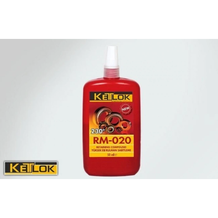 Ketlok Rm-020 Yüksek Isi Rulman Siki Geçme Kenetleyi̇ci̇ 50 Ml Özel & Pratik Aletler Ve