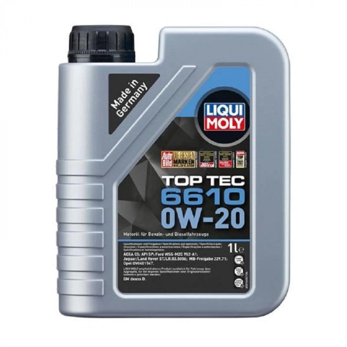 Liqui Moly 0W20 Motor Yağı Top Tec 6610 1 Litre (21660) 0W-20 Motor Yağı