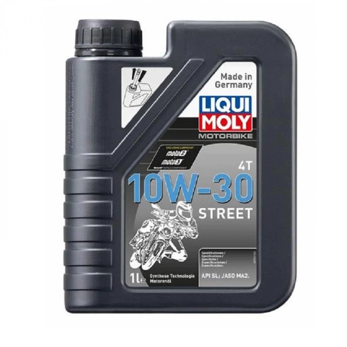 Liqui Moly 10W30 4T Street Motosiklet Motor Yağı 1 Litre (2526) Performans Yağı
