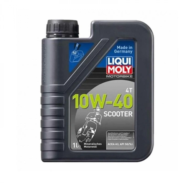 Liqui Moly 10W40 4T Basic Scooter Motosiklet Motor Yağı 1 Litre (1618) Performans Yağı
