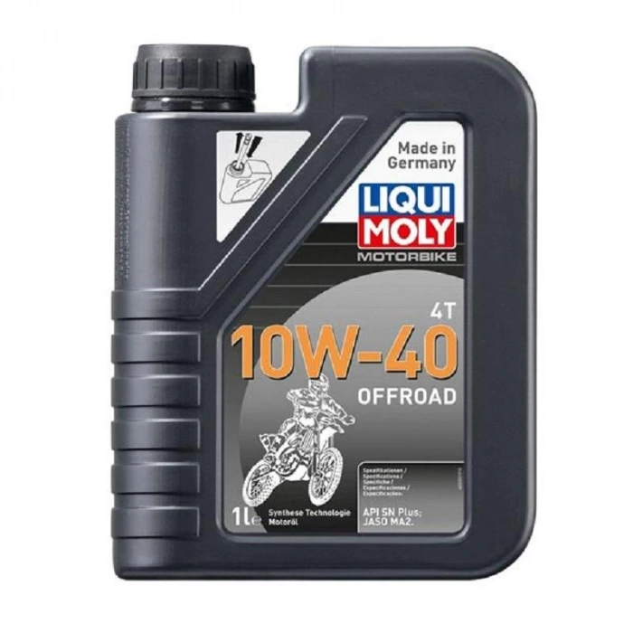 Liqui Moly 10W40 4T Off Road Motosiklet Tam Sentetik Motor Yağı 1 Litre (3055) Performans Yağı