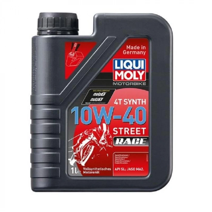 Liqui Moly 10W40 4T Race Motosiklet Tam Sentetik Motor Yağı 1 Litre (20753) Performans Yağı