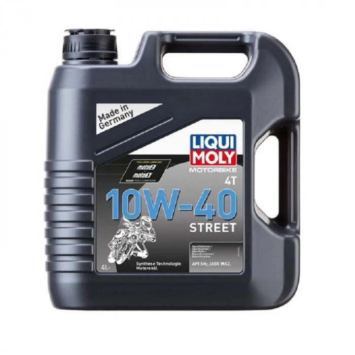 Liqui Moly 10W40 4T Street Motosiklet Motor Yağı 1 Litre (1521) Performans Yağı