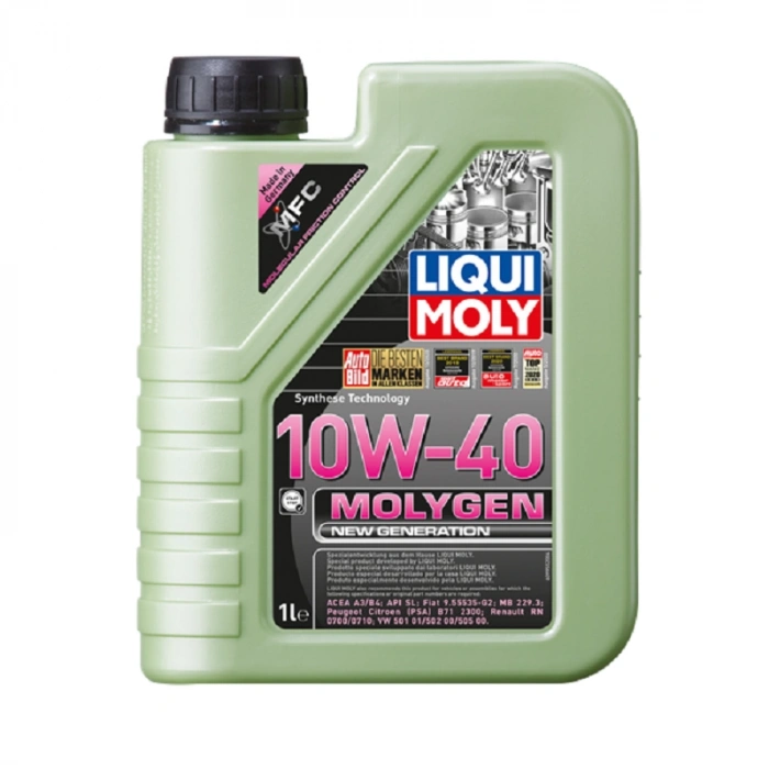 Liqui Moly 10W40 Motor Yağı Molygen New Generation 1 Litre (9955) 10W-40 Motor Yağı