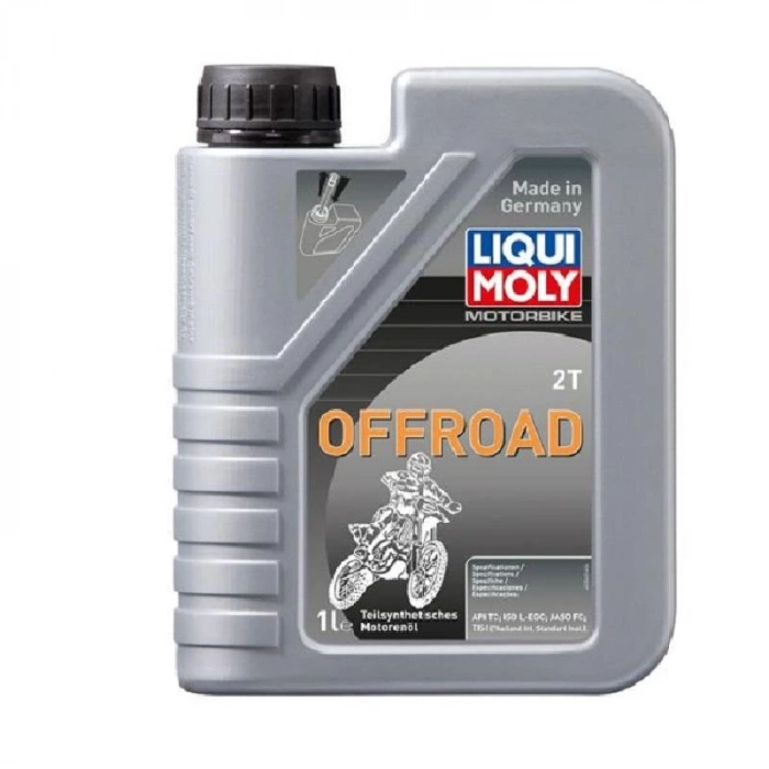 Liqui Moly 2T Off Road Motosiklet Yarı Sentetik Motor Yağı 1 Litre (3065) Performans Yağı