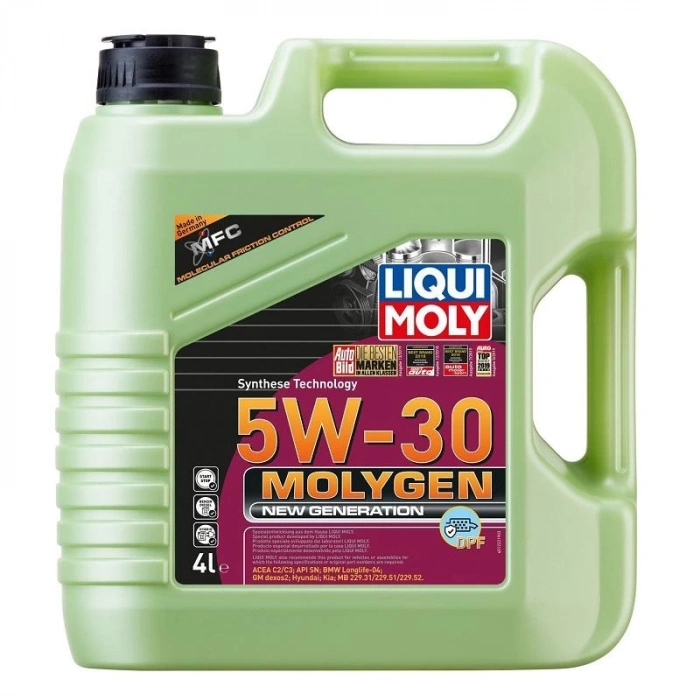 Liqui Moly 5W30 Dpf Motor Yağı Molygen New Generation 4 Litre (21225) 5W-30 Motor Yağı