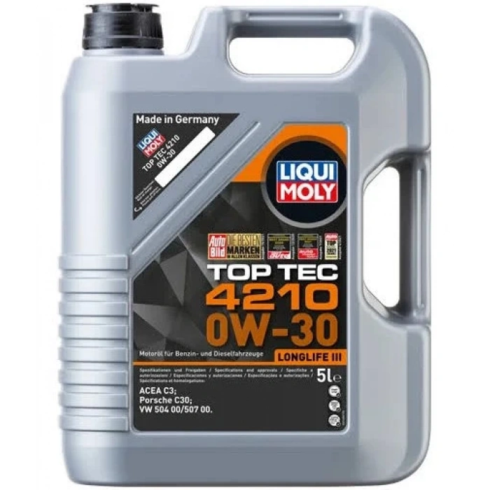 Liqui Moly Lm 21605 Top Tec 4210 0W-30 5 Lt 0W-30 Motor Yağı