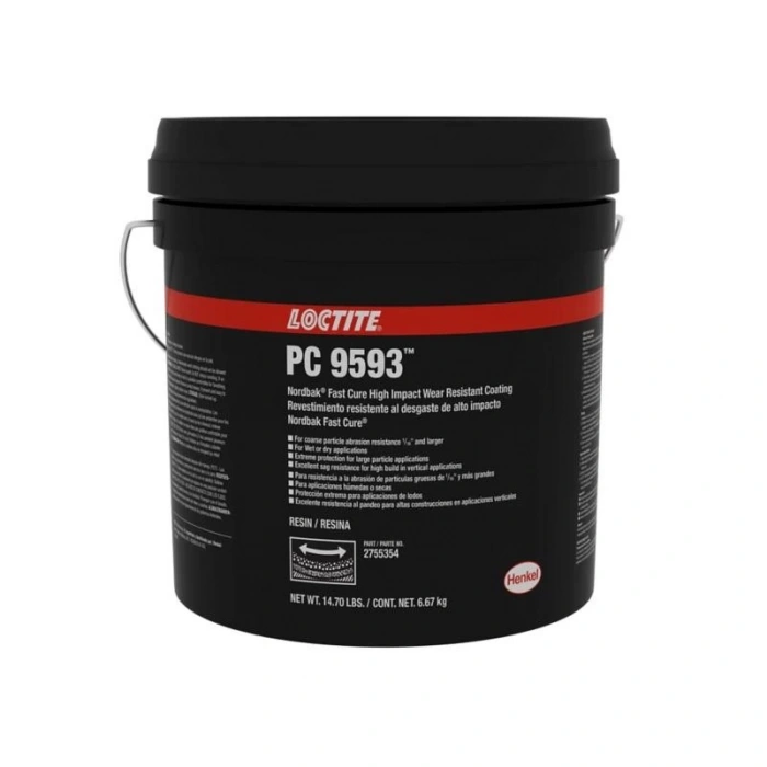Loctite Pc 9593 Hızlı Kürlenen Yüksek Etkili Aşınma Bileşeni Endüstriyel kaplama