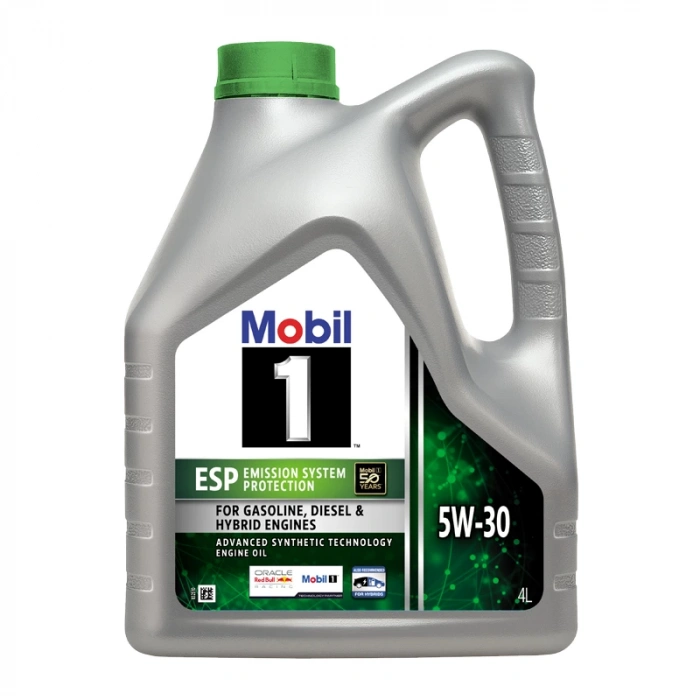 Mobil 1 ESP 5W-30 4 Litre Tam Sentetik Motor Yağı – DPF ve Euro 6 Uyumu