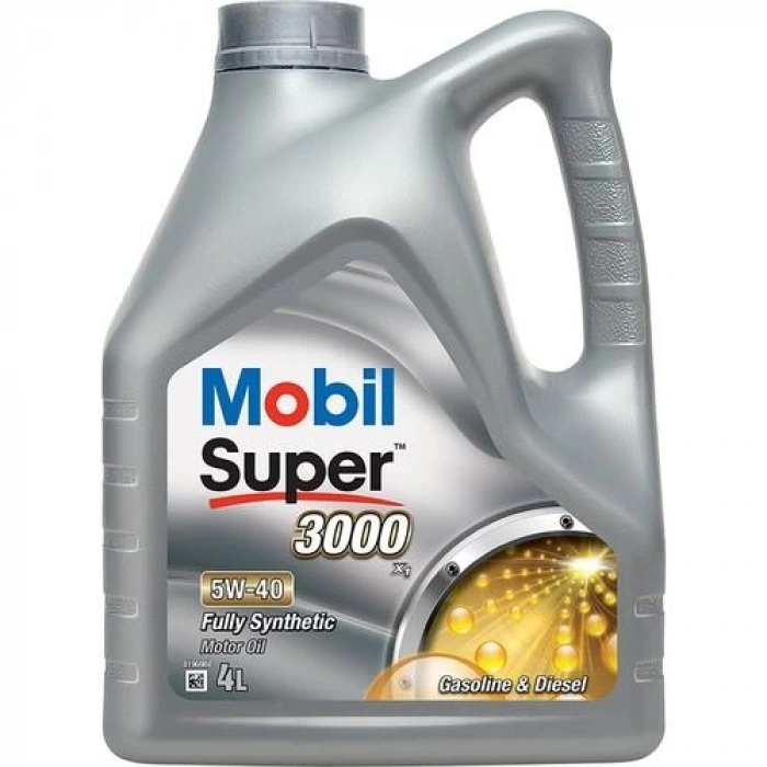 Mobil Super 3000 X1 5W40 4 Lt 5W-40 Motor Yağı