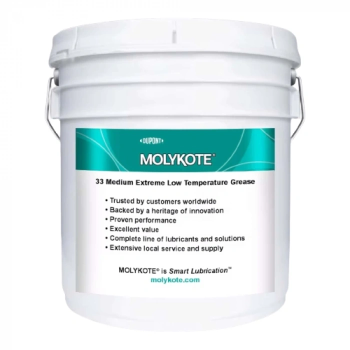 Molykote® 33 Medium Extreme Low Temperature Grease 3.6 Kg Silikon Gres