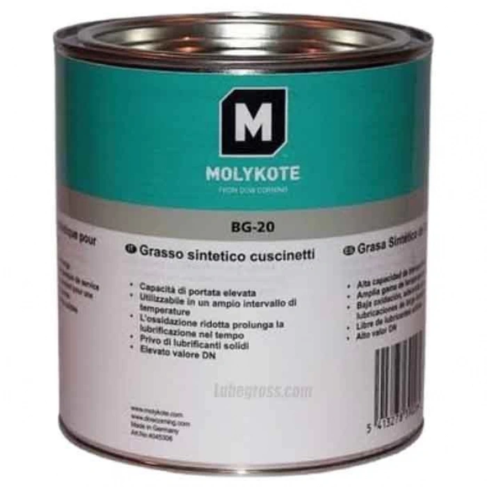 Molykote Bg 20 Sentetik Yatak Gresi Ester Bazlı Gres