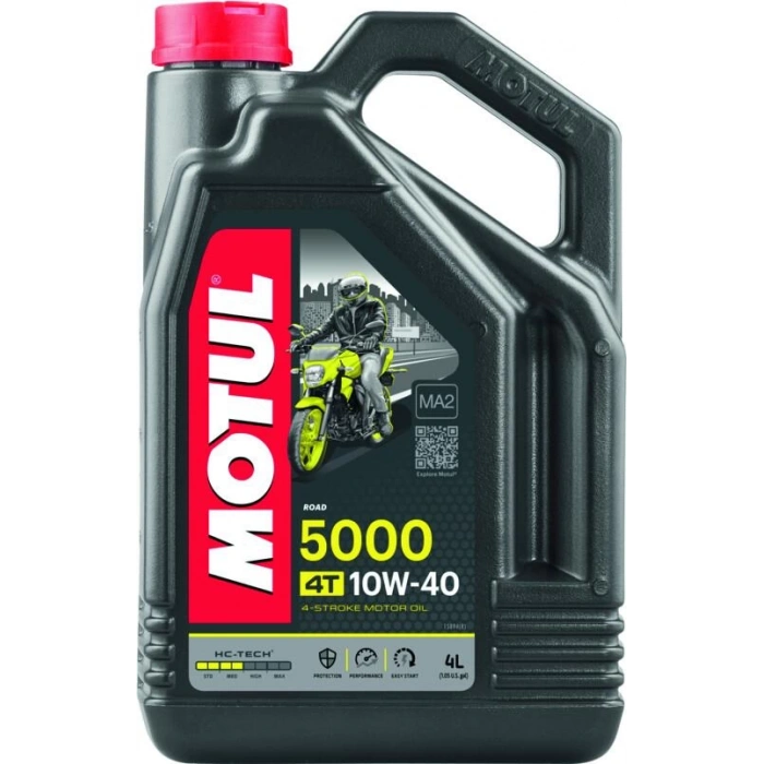 Motul 5000 10W40 4T 4L Performans Yağı