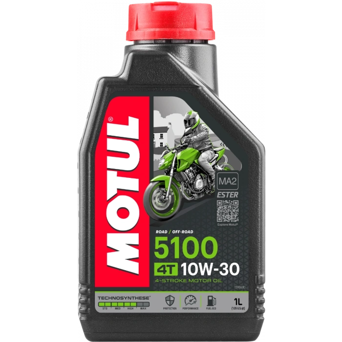Motul 5100 4T 10W30 1L Performans Yağı