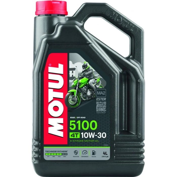 Motul 5100 4T 10W30 4L Performans Yağı