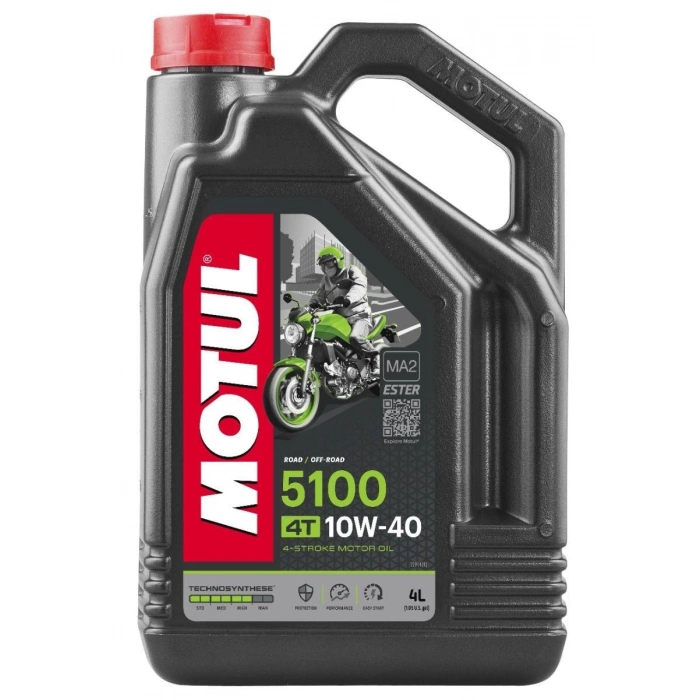 Motul 5100 4T 10W40 4L Performans Yağı