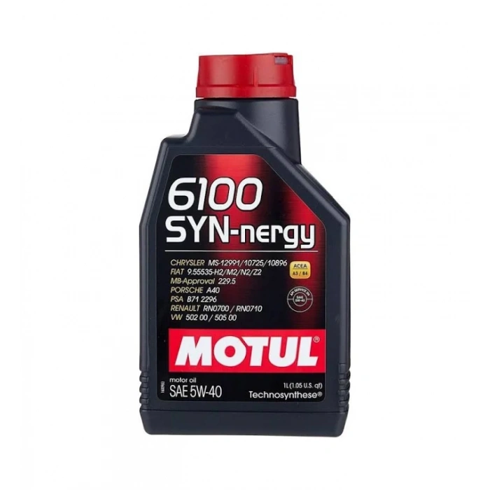 MOTUL 6100 SYNERGIE+ 5W/40 1LT