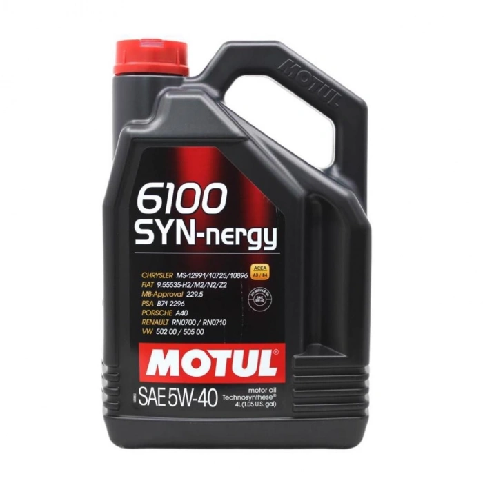 MOTUL 6100 SYNERGIE+ 5W/40 4LT