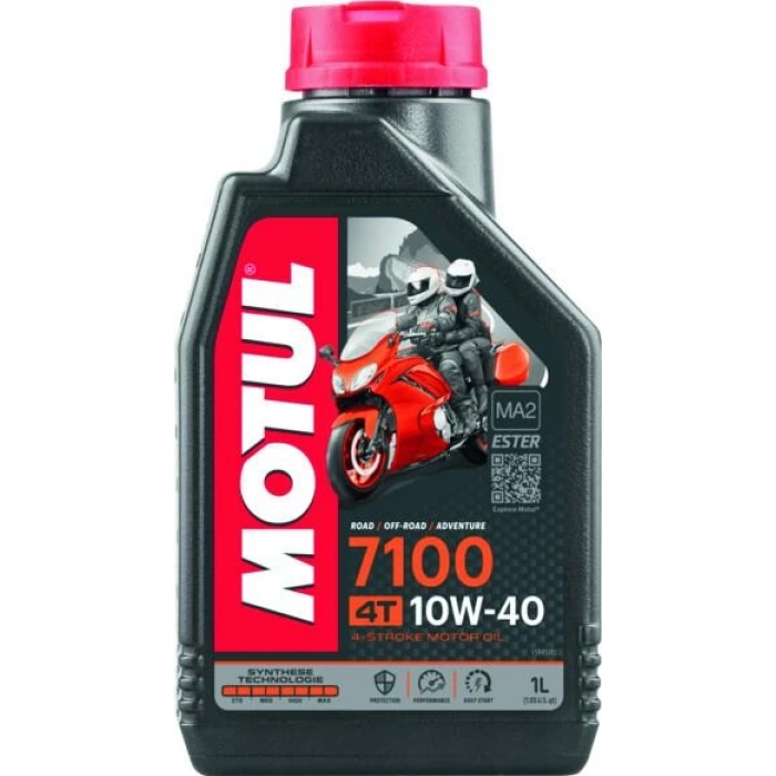 Motul 7100 4T 10W40 1L Performans Yağı