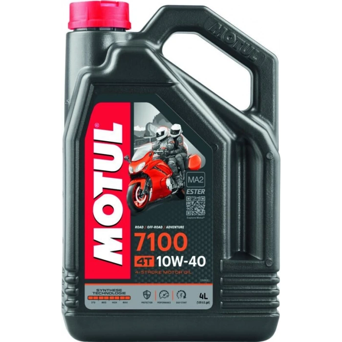 Motul 7100 4T 10W40 4L Performans Yağı