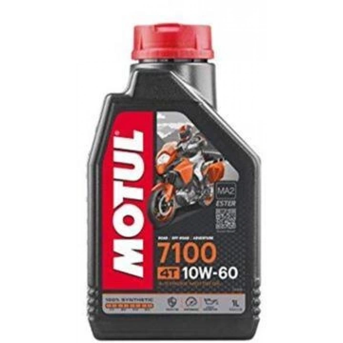 Motul 7100 4T 10W60 1L Performans Yağı