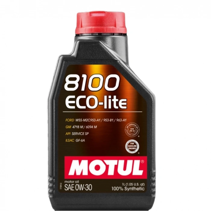 Motul 8100 Eco-Lite 0W-30 1 Litre 0W-30 Motor Yağı