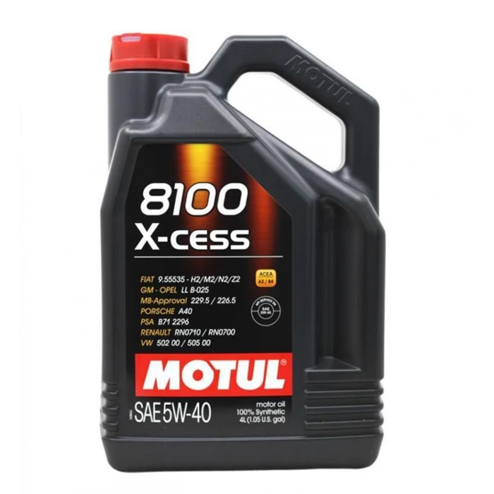 MOTUL 8100 X-CESS 5W/40 4 LT